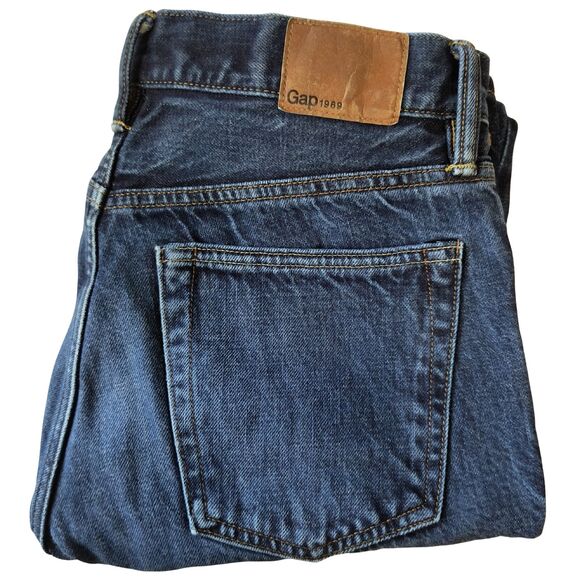 Gap 1969 Jeans Men’s 29x32 Blue Resin Rinse Straight Standard Fit Denim - Picture 3 of 7